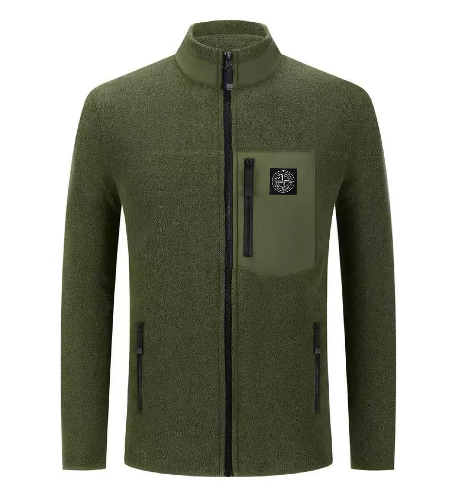 P460 Shitoudao Autumn and Winter Men's Cardigan Stand Collar Velvet Zipper Jacket Imported Thick Fabric Double-sided Jacquard The fabric imported from Germany is soft to the touch and skin-friendly, with fine jacquard brocade. It is produced by a high-quality factory. It feels incomparably good. You can feel its texture when you hold it in your hand. What you see is what you get. You can go out with any combination. It is very versatile, suitable for both business and leisure, and has a high-end sense! (All three standards) Standard size: M-3XL